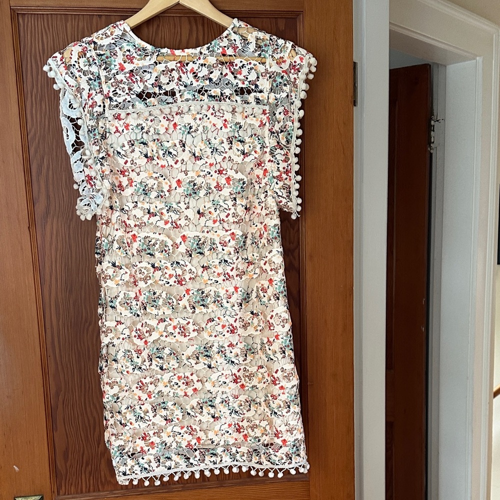 Tularosa Multicolor Floral Mini Dress